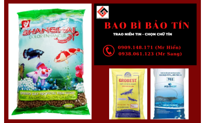 Bao bì thức ăn Thủy sản – Giải pháp truyền thông thương hiệu cho DN