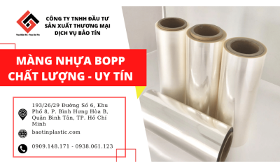 Những thông tin về màng nhựa BOPP có thể bạn chưa biết